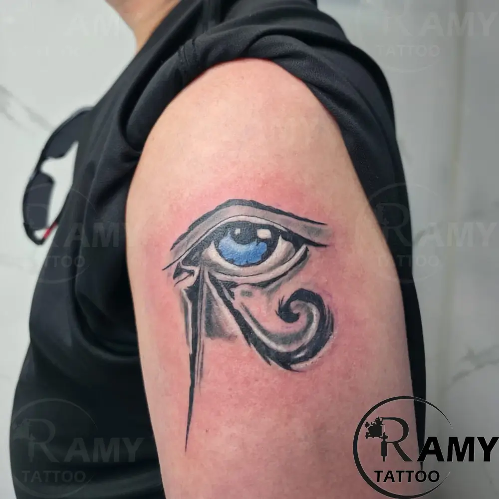 Egyptian tattoo by Ramy