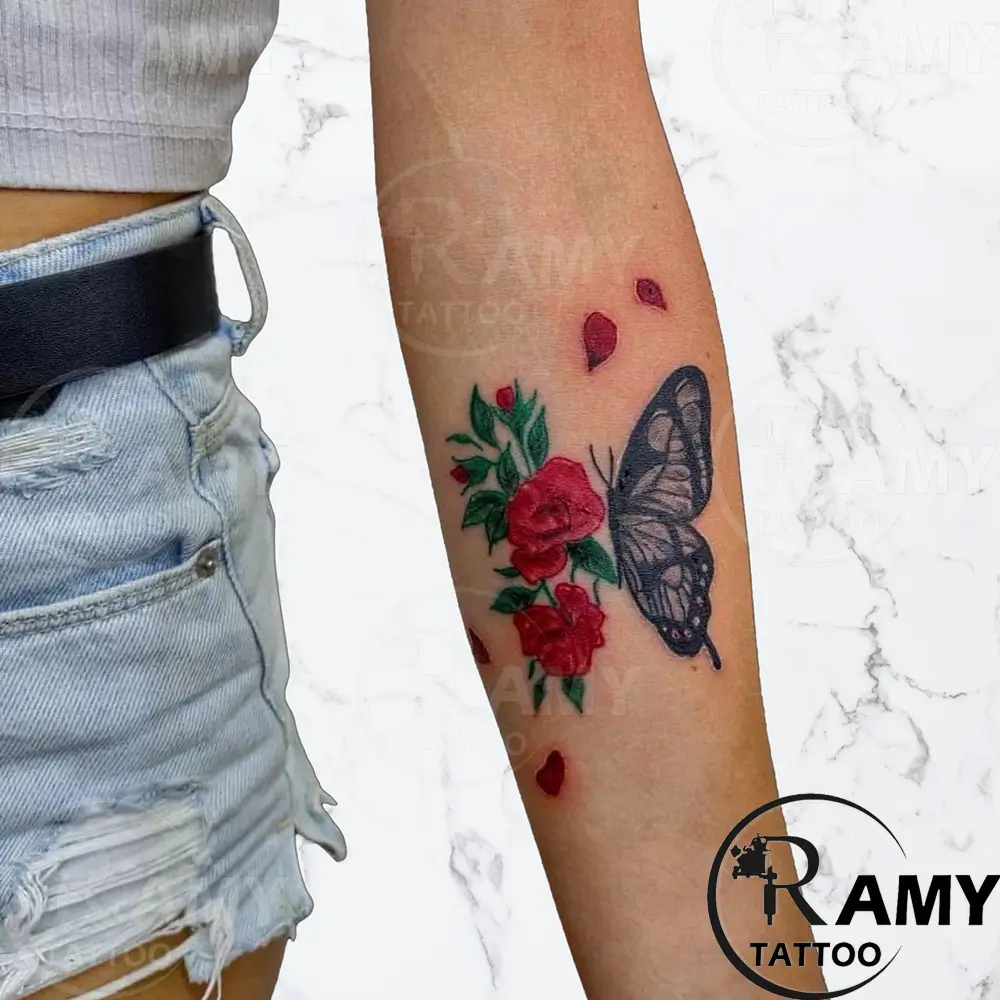 Script & Symbols tattoo by Ramy