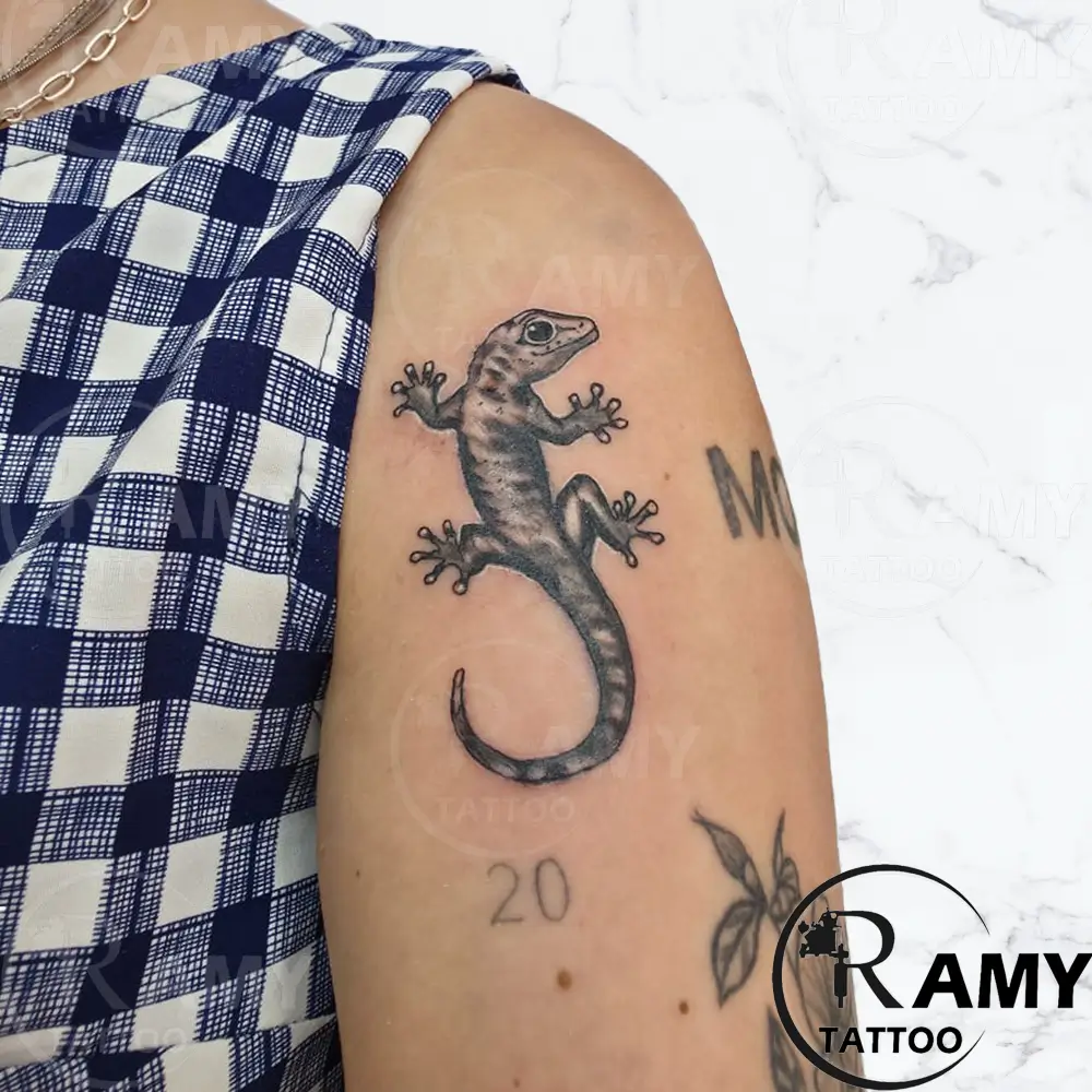 Black & Grey tattoo by Ramy