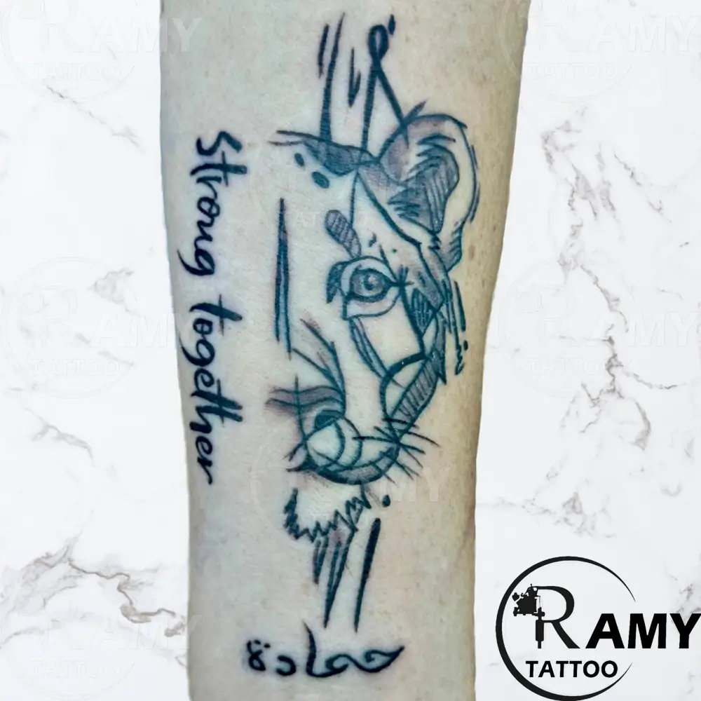 Black & Grey tattoo by Ramy