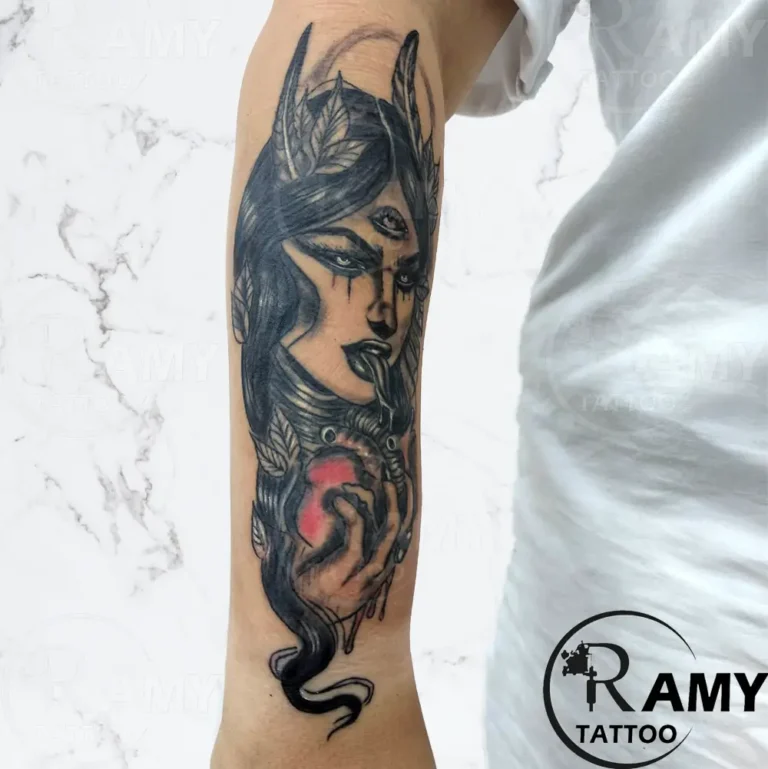 Black & Grey tattoo by Ramy in Hurghada