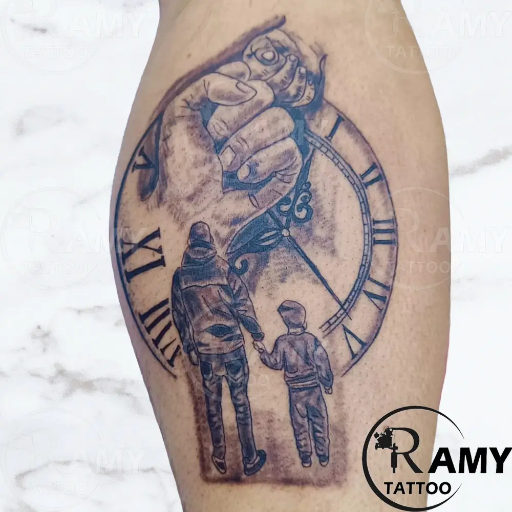 Black & Grey tattoo by Ramy