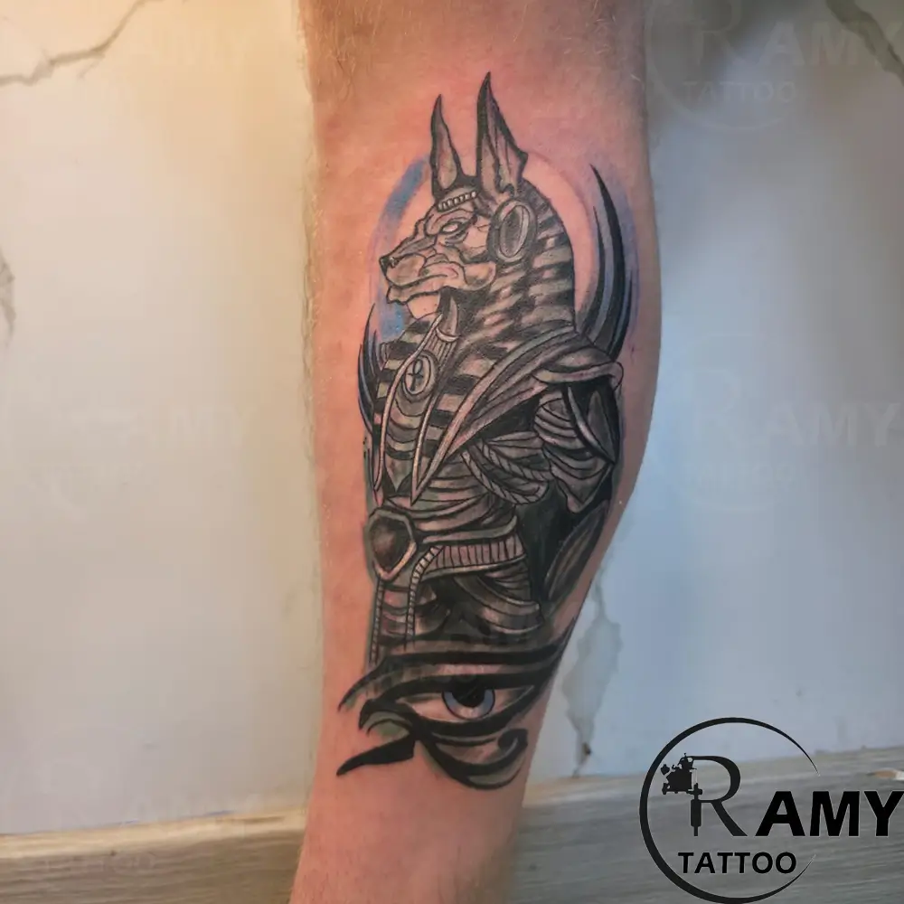 Egyptian tattoo by Ramy