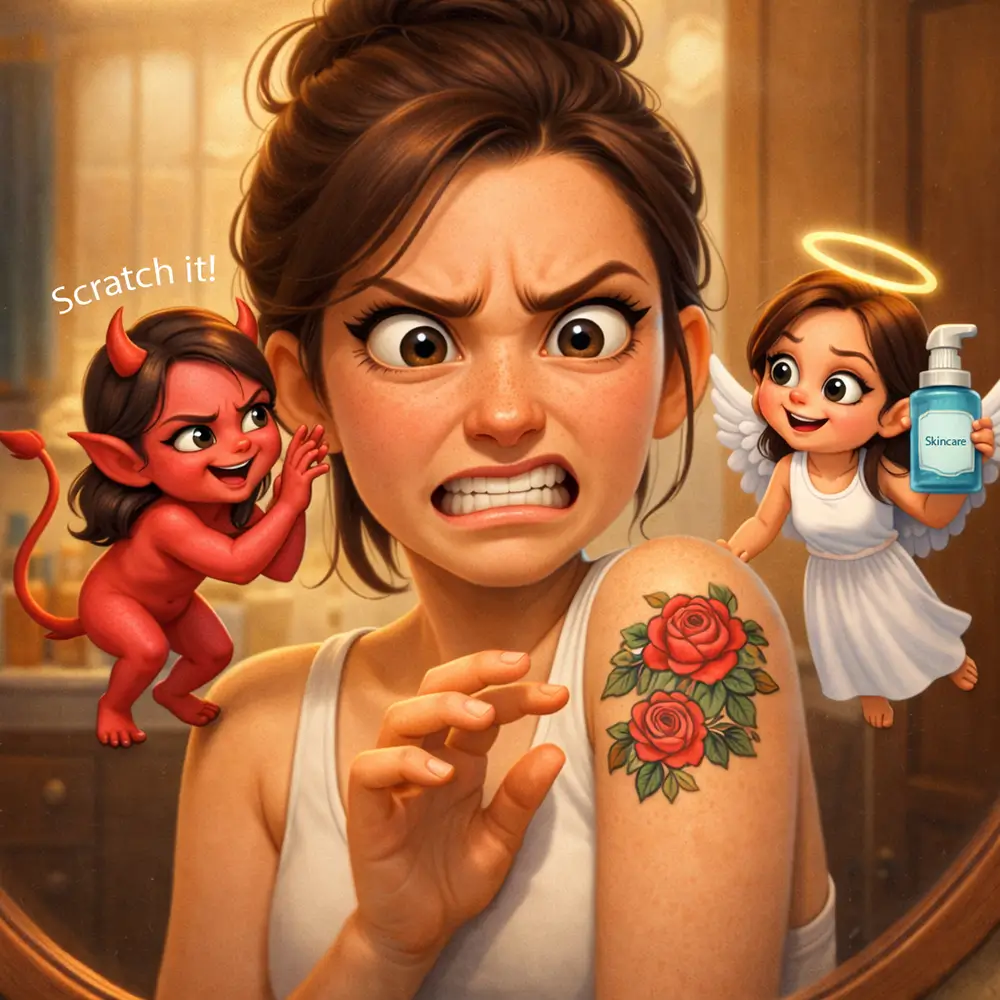 Ramy Tattoo No scratching 1