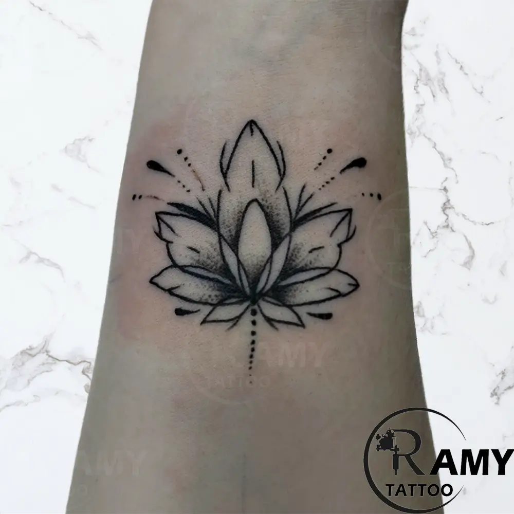 Black & Grey tattoo by Ramy