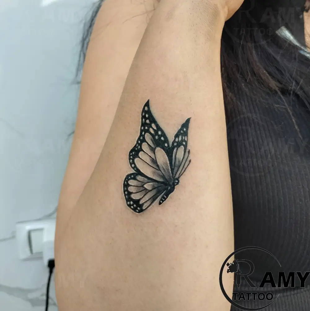 Black & Grey tattoo by Ramy