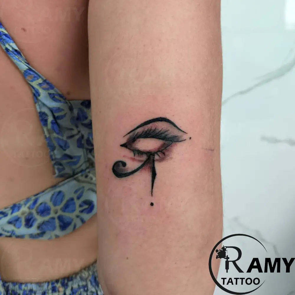 Egyptian tattoo by Ramy