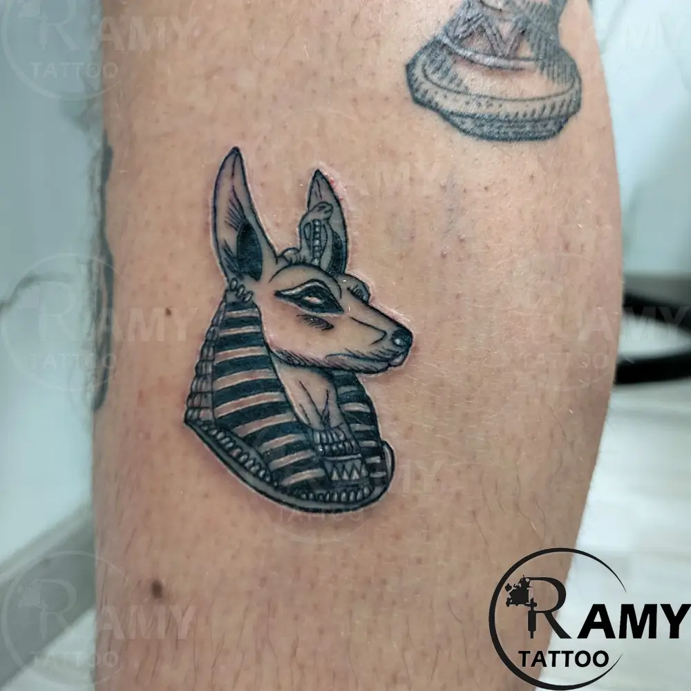 Egyptian tattoo by Ramy