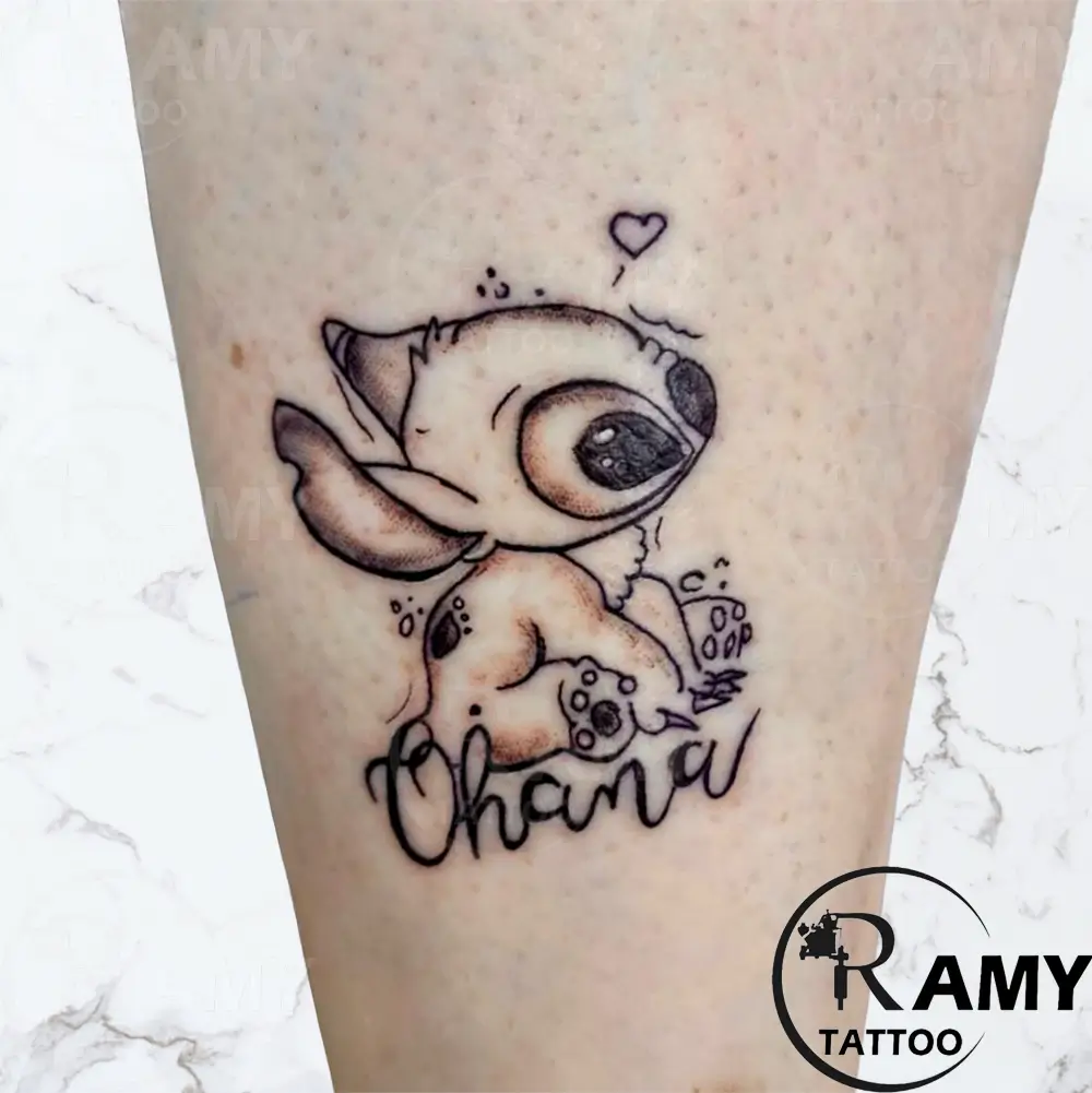 Black & Grey tattoo by Ramy