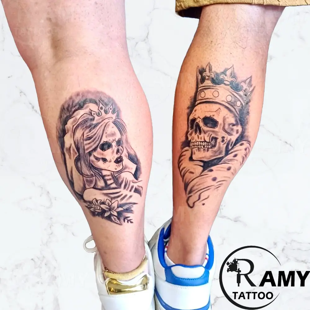 Black & Grey tattoo by Ramy