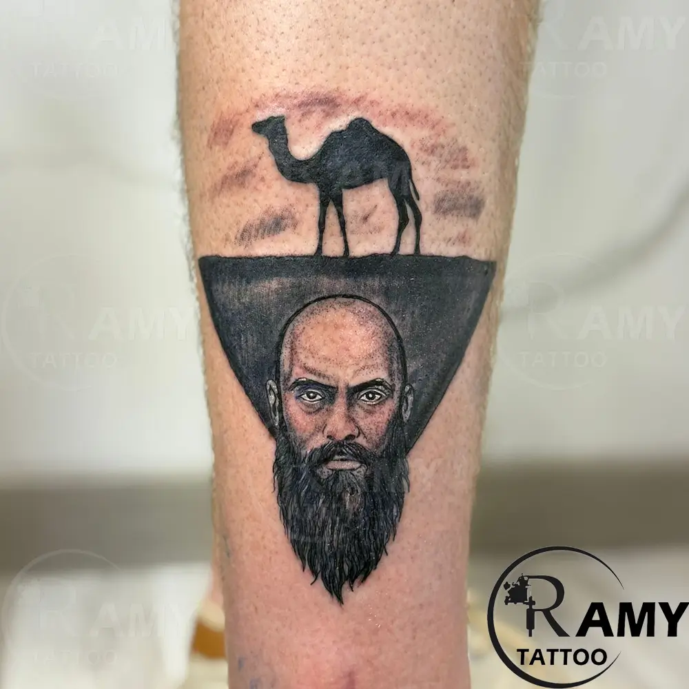 Black & Grey tattoo by Ramy
