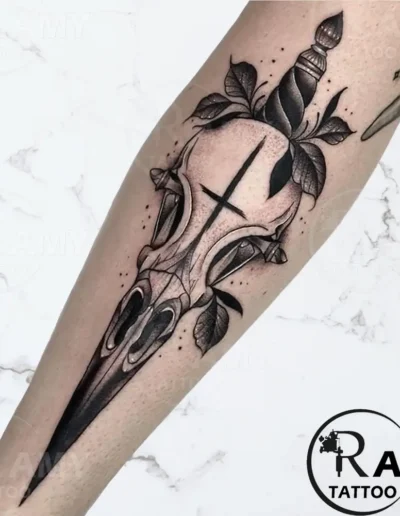 Ramy Tattoo Skull of death