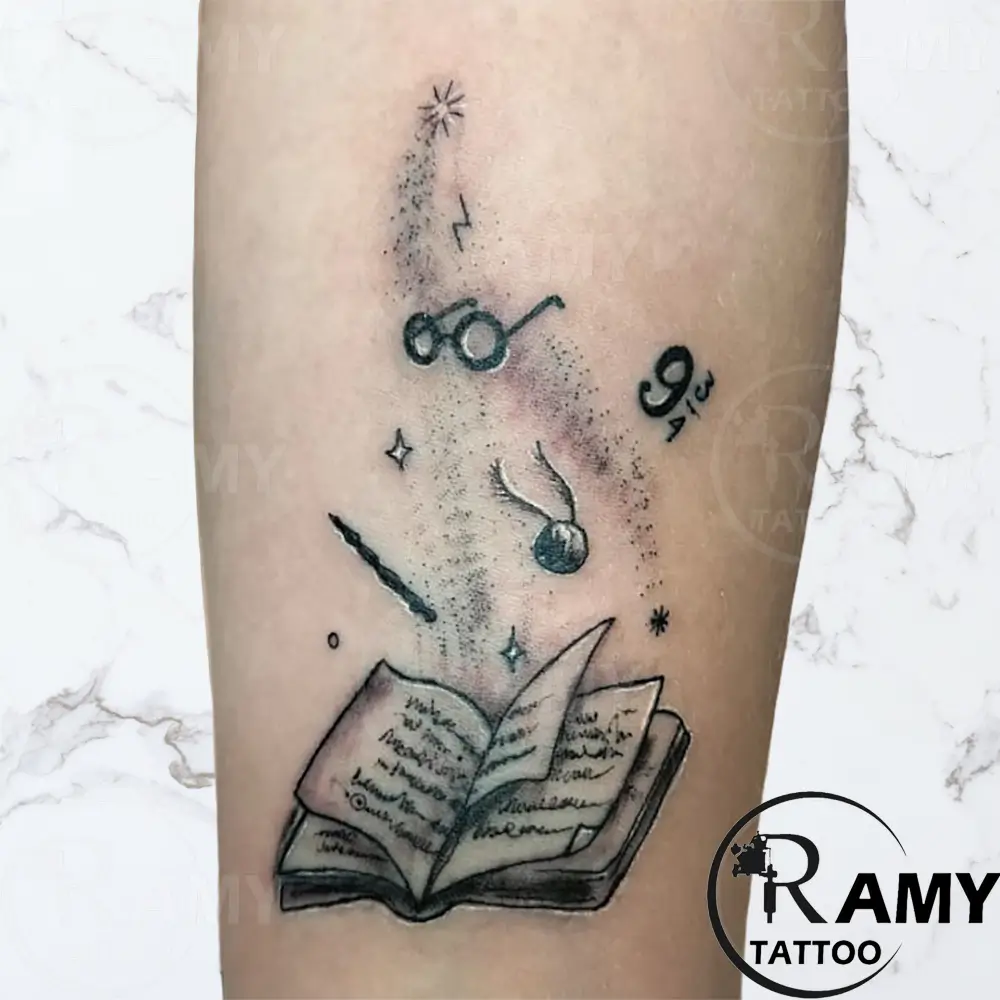 Black & Grey tattoo by Ramy